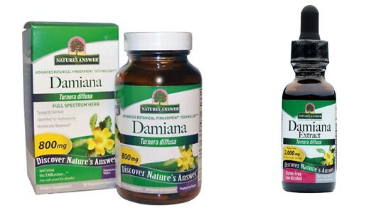 damiana extract application